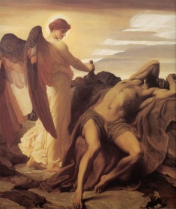 Elijah in the Wilderness by Frederic Lord Leighton
