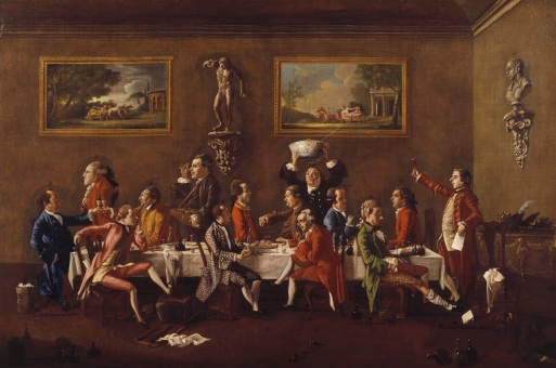 A Punch Party by Thomas Patch (Exeter 1725 - Florence 1782)