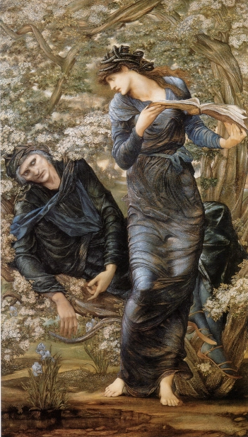 Beguiling of Merlin by Burne-Jones