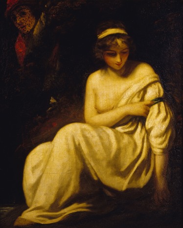 Damon and Musidora from Thomson's Seasons - Summer (1727) by John Opie, RA (St Agnes 1761 ¿ London 1807)