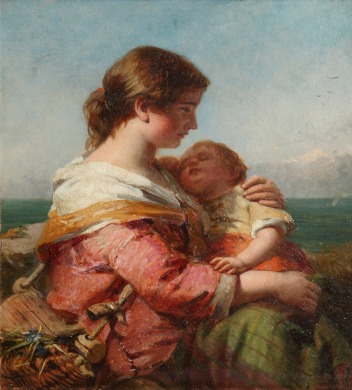 Mother and Child, James John Hill (c) National Museums Liverpool