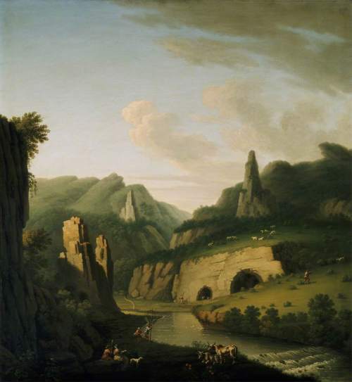 Harris, John, active 1713-1759; A View of the Peak: The Dove Holes